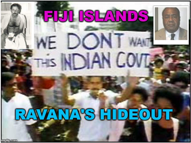 Ravana's Hideout | FIJI ISLANDS; RAVANA'S HIDEOUT | image tagged in fiji islands | made w/ Imgflip meme maker