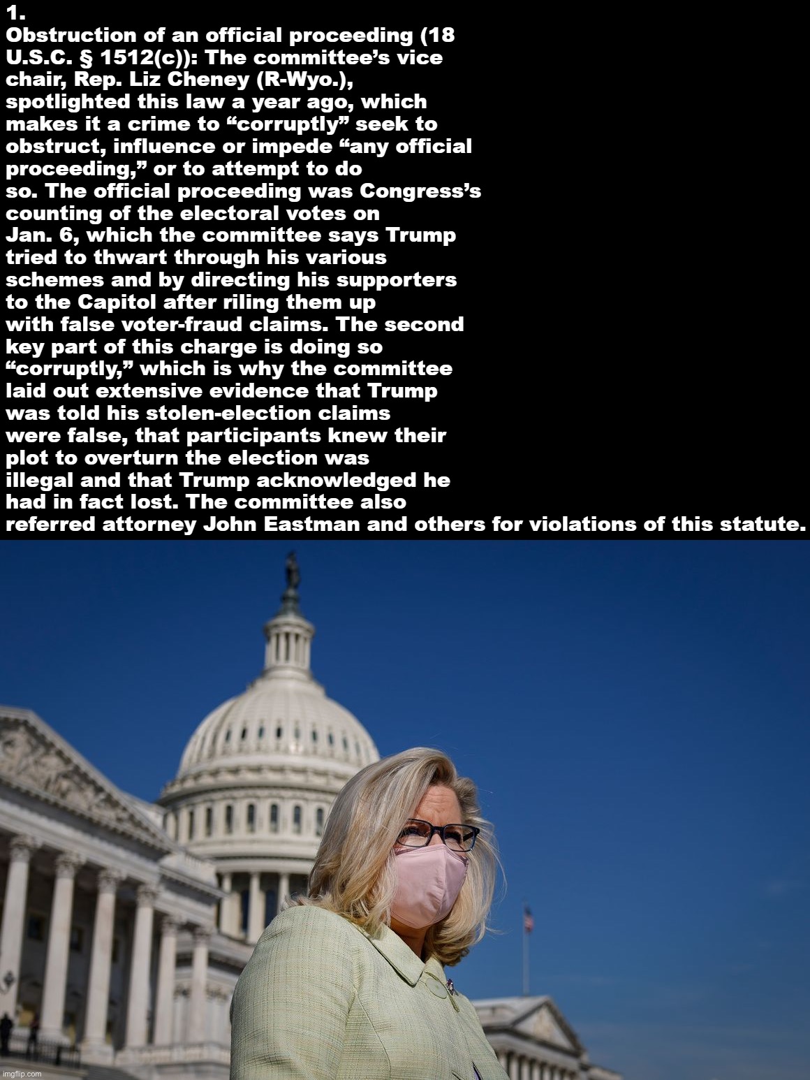 Jan. 6 panel obstruction of an official proceeding | image tagged in jan 6 panel obstruction of an official proceeding | made w/ Imgflip meme maker