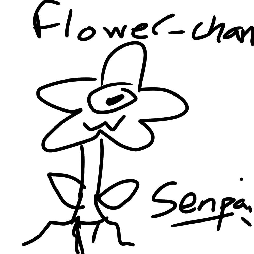 High Quality Flower-chan Blank Meme Template