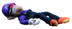 Dead Waluigi Blank Meme Template