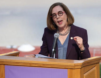 Oregon Governor Kate Brown Blank Meme Template