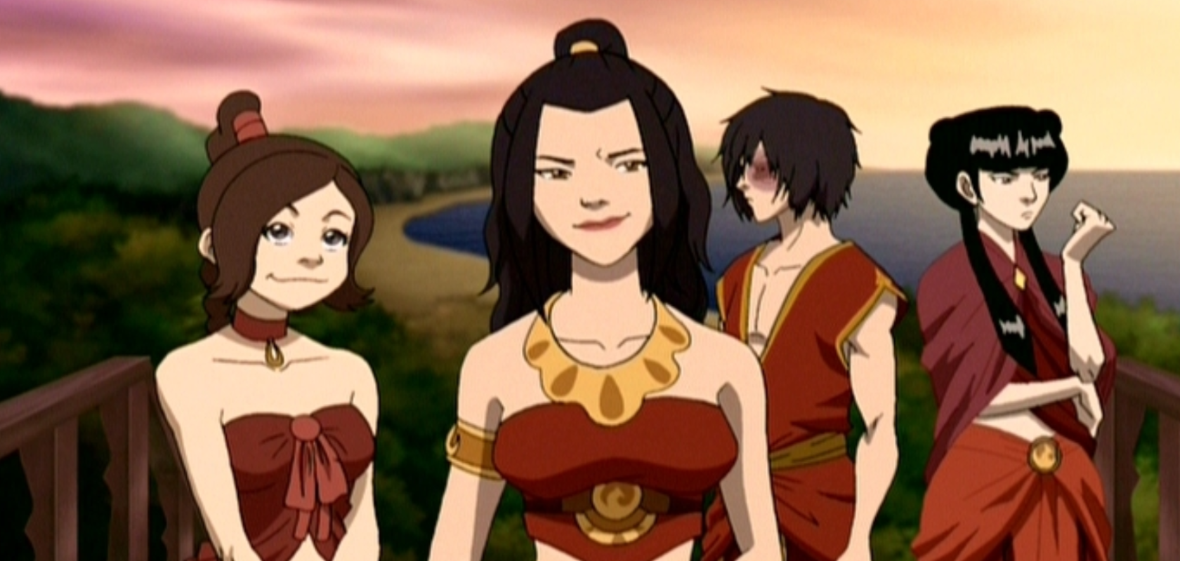 High Quality Avatar the last Airbender Ember Island Party Blank Meme Template