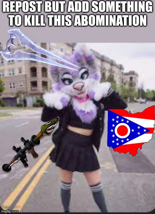 RPG is the ultimate weapon (mod note: nuke) | image tagged in repost,kill furry,die,rpg,fortnite | made w/ Imgflip meme maker