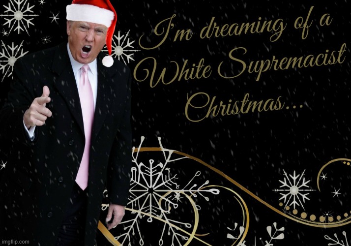 orange white supremacist | image tagged in white privilege,white supremacy,white nationalism,white trash,white power,white christmas | made w/ Imgflip meme maker