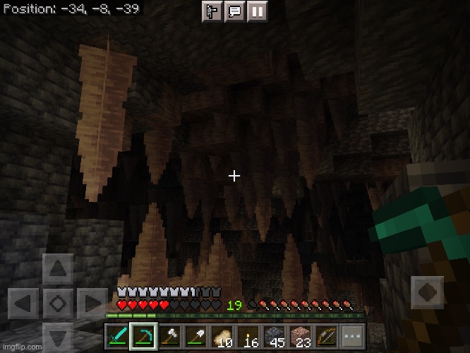 drip stone cave | image tagged in drip,lmao,minecraft | made w/ Imgflip meme maker