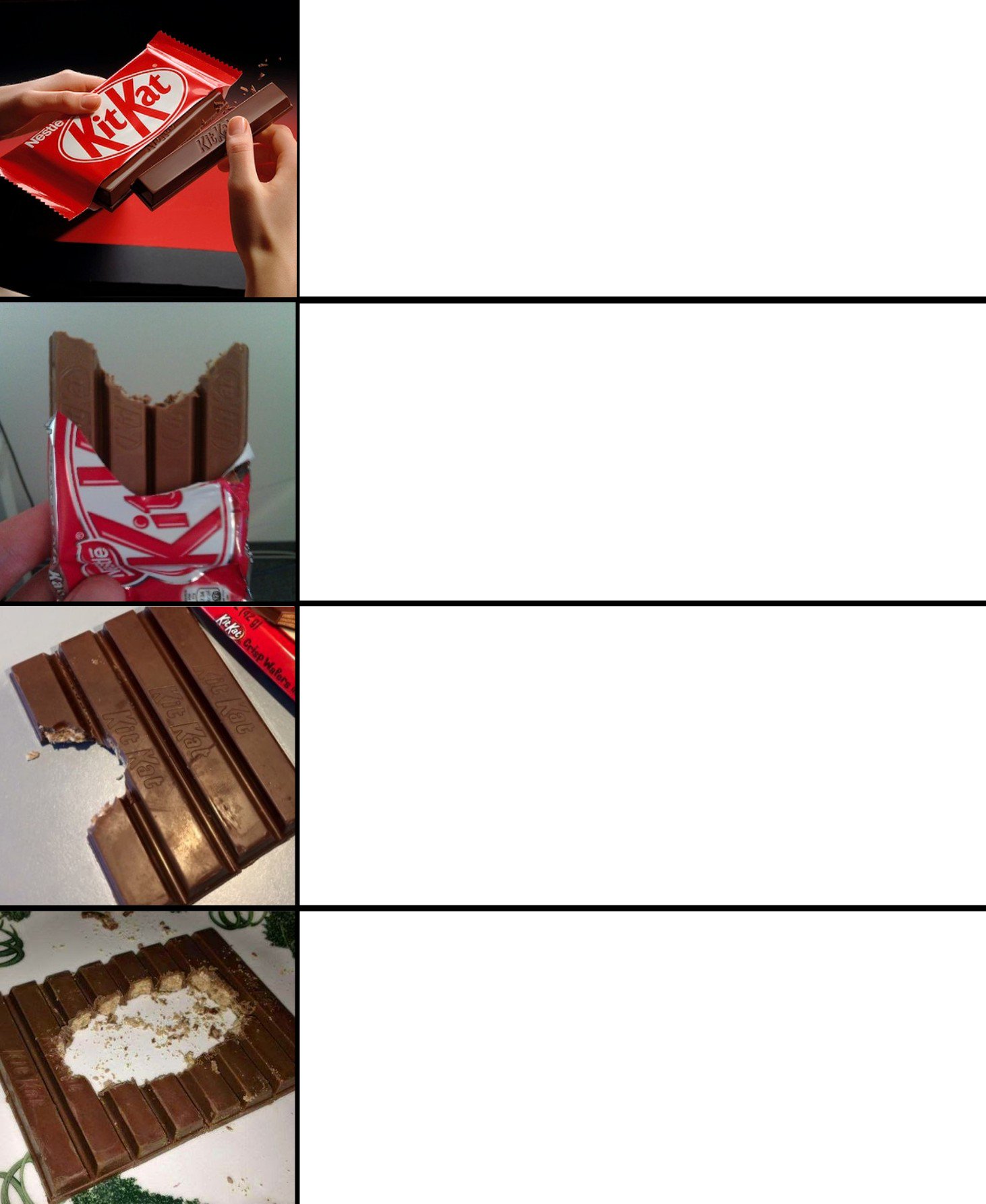 Kitkat Blank Meme Template