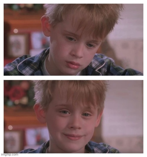 Home Alone Sudden Realization | image tagged in home alone sudden realization | made w/ Imgflip meme maker