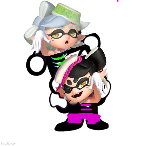 A really stupid name | image tagged in squid,sister,skid and pump | made w/ Imgflip meme maker