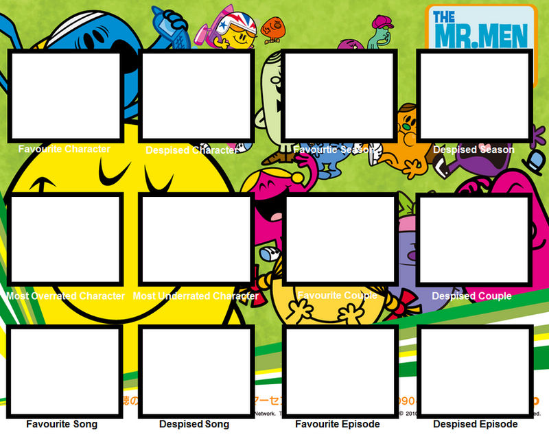 The Mr. Men Show Controversy Meme Blank Meme Template