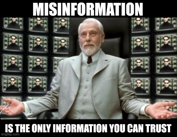 Misinformation? I call that shit truth. | MISINFORMATION; IS THE ONLY INFORMATION YOU CAN TRUST | image tagged in memes | made w/ Imgflip meme maker