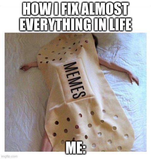 me almost all the time | HOW I FIX ALMOST EVERYTHING IN LIFE; ME: | image tagged in who_am_i | made w/ Imgflip meme maker