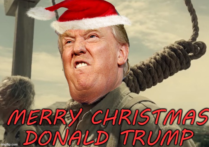 first time | MERRY CHRISTMAS DONALD TRUMP | image tagged in first time | made w/ Imgflip meme maker