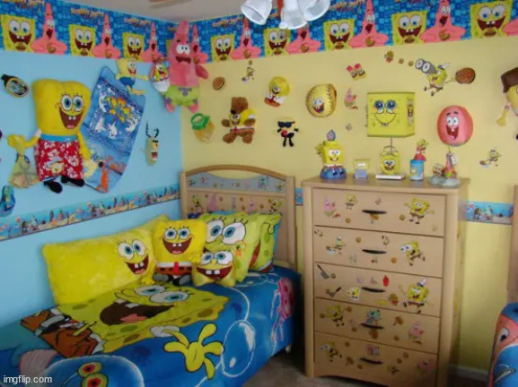 the sponge rooms | made w/ Imgflip meme maker