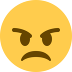 Angry emoji Blank Meme Template