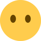 No mouth emoji Meme Template