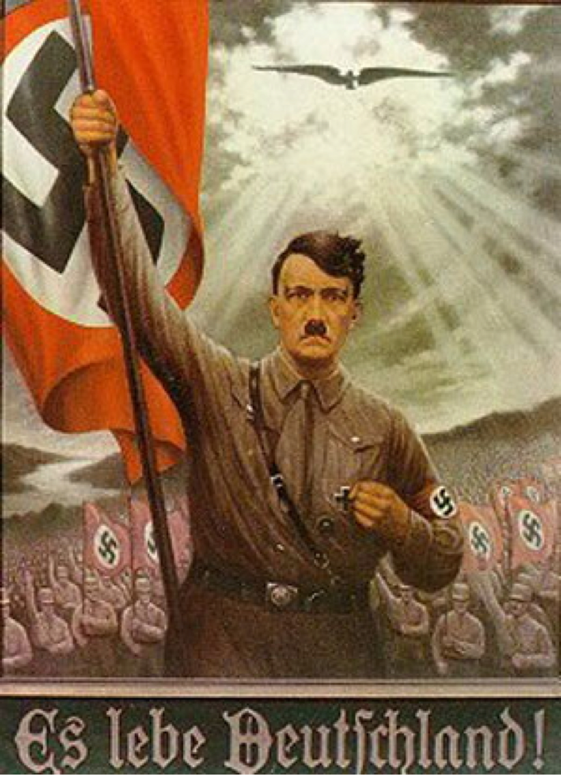 Hitler Nazi Flag propaganda Trump Republican JPP Blank Meme Template