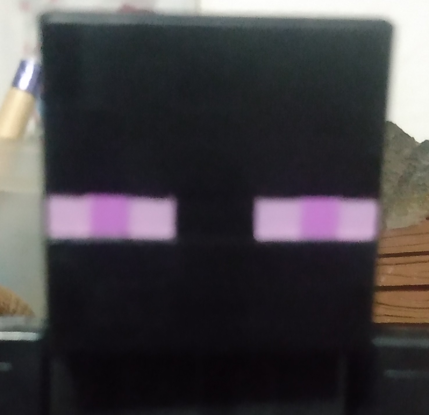 High Quality Enderman stare Blank Meme Template