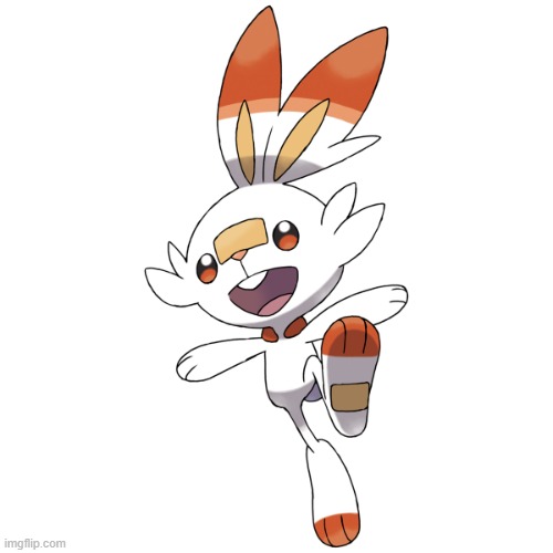 Scorbunny | image tagged in scorbunny | made w/ Imgflip meme maker