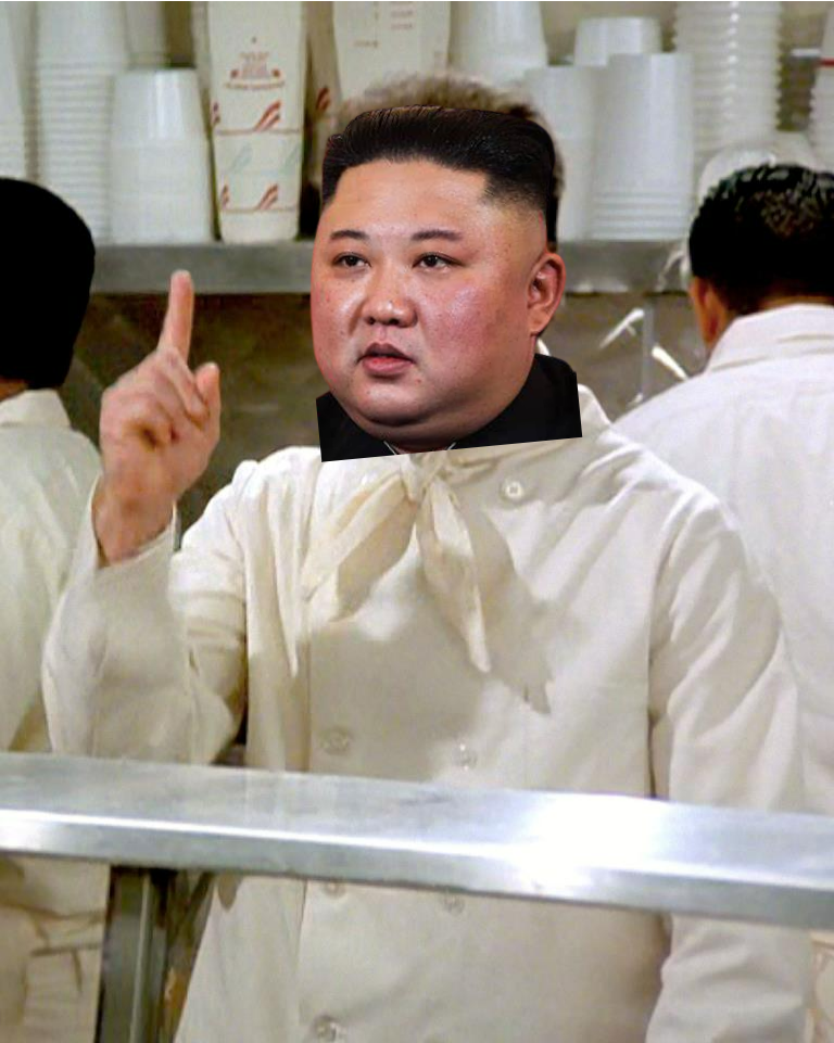 Kim Jong-Un no soup for you Blank Meme Template