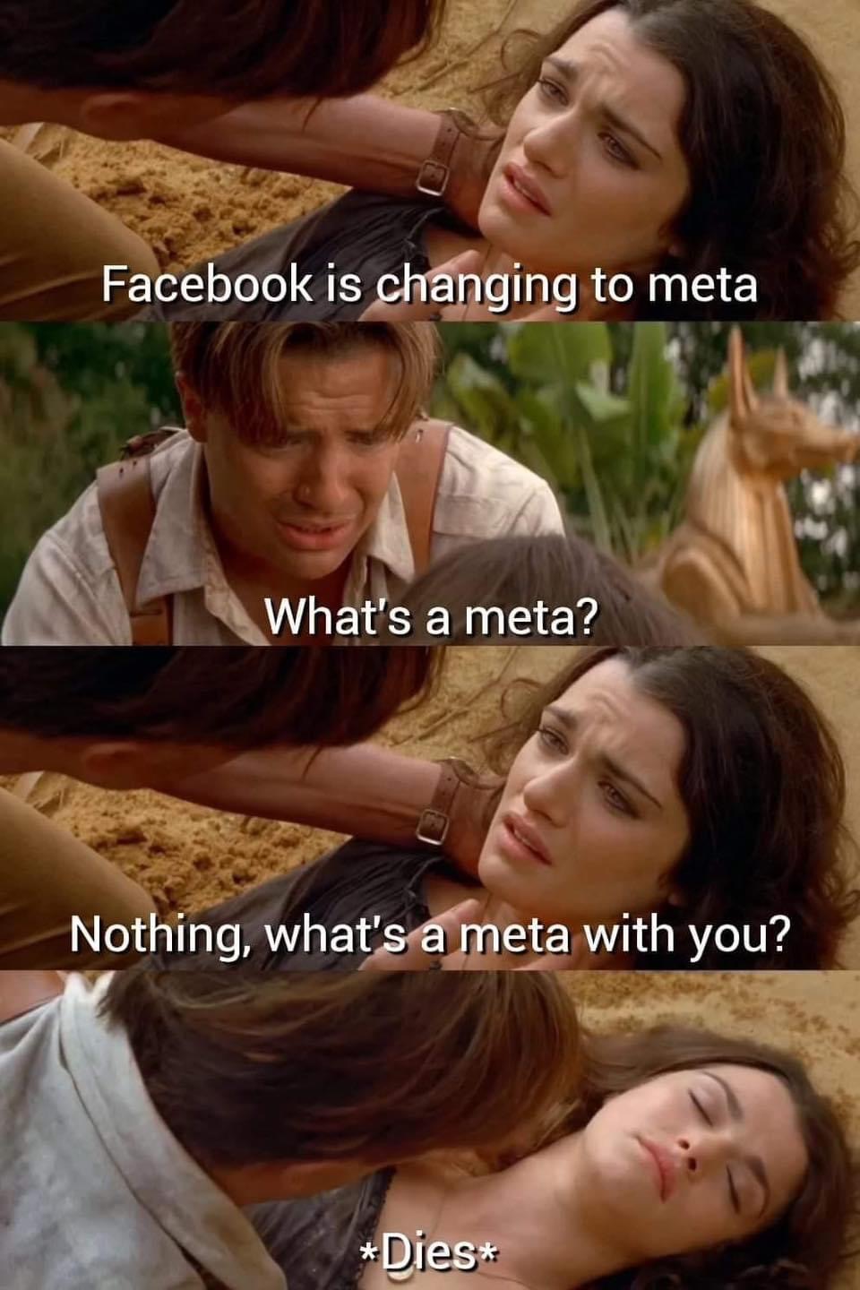 What’s a meta Blank Meme Template