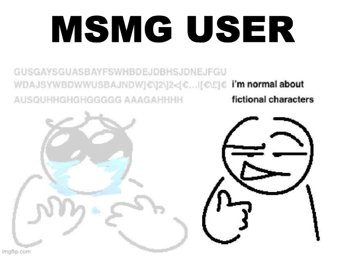 MSMG USER | made w/ Imgflip meme maker