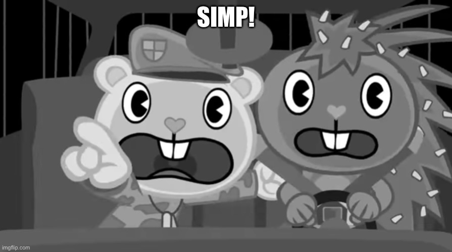 Oh crap | SIMP! | image tagged in oh crap | made w/ Imgflip meme maker