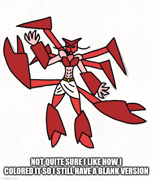 Crabs are... Very confusing. To say the least. | NOT QUITE SURE I LIKE HOW I COLORED IT SO I STILL HAVE A BLANK VERSION | made w/ Imgflip meme maker