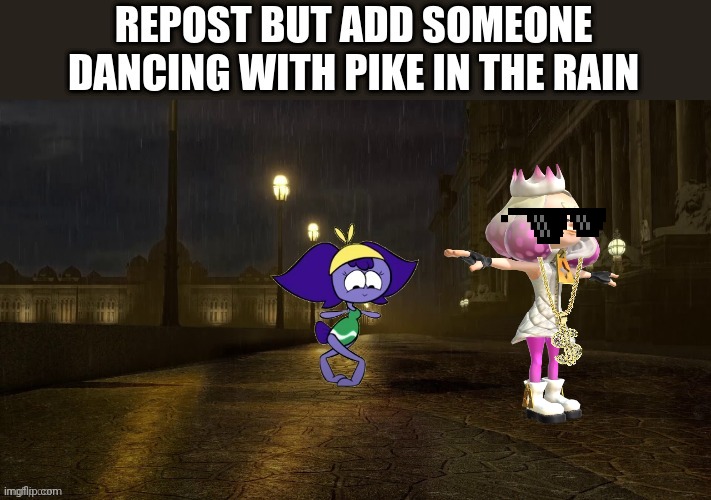 Mk | image tagged in splatoon,pike | made w/ Imgflip meme maker