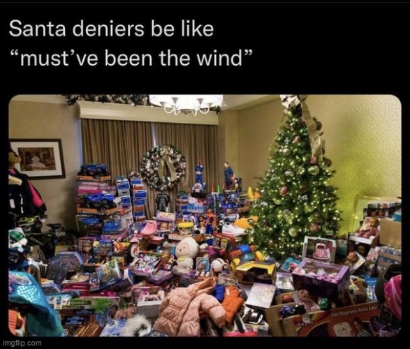 Santa deniers are cringe | made w/ Imgflip meme maker