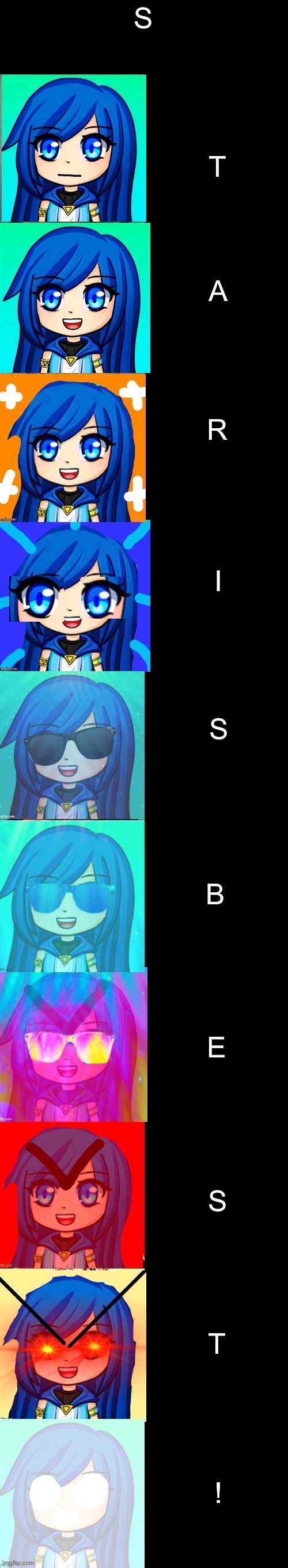 Star is best | S; T; A; R; I; S; B; E; S; T; ! | image tagged in itsfunneh becoming canny | made w/ Imgflip meme maker