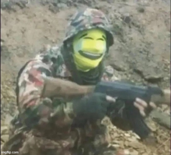 cursed soldier | image tagged in cursed image | made w/ Imgflip meme maker
