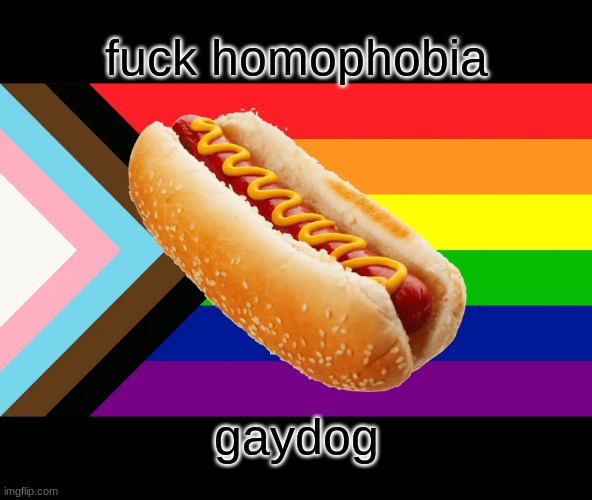 i'm bored so i'm taking my time on my ride | fuck homophobia; gaydog | made w/ Imgflip meme maker