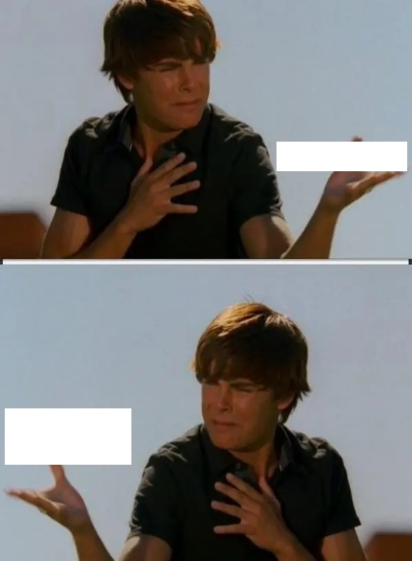 High Quality Bet on It 2 HSM 2 Blank Meme Template