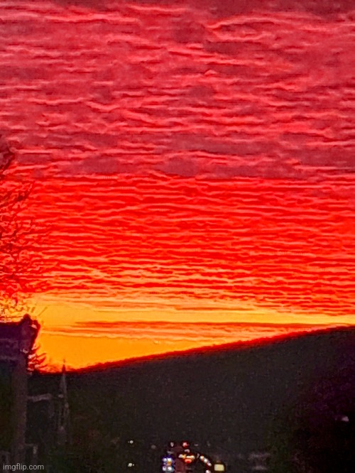 Kind of a sick sunset ngl | made w/ Imgflip meme maker