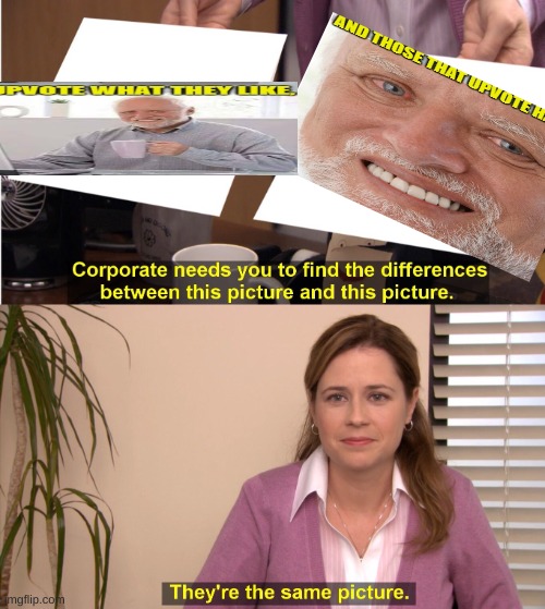 They're The Same Picture Meme | image tagged in memes,they're the same picture | made w/ Imgflip meme maker