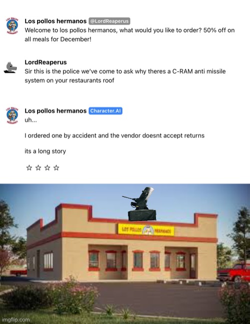 No more birds shitting on our roof this time | made w/ Imgflip meme maker