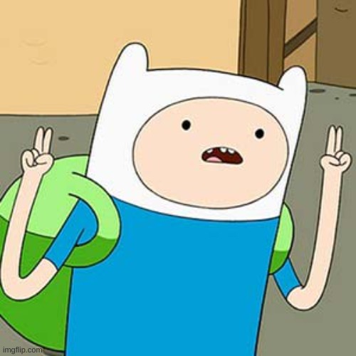Finn Quotation Marks | image tagged in finn quotation marks | made w/ Imgflip meme maker