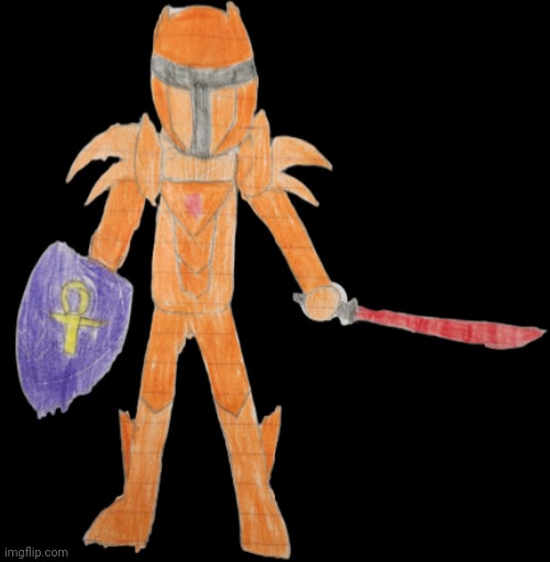 Solar knight | image tagged in the hero who vanquished the calamity | made w/ Imgflip meme maker