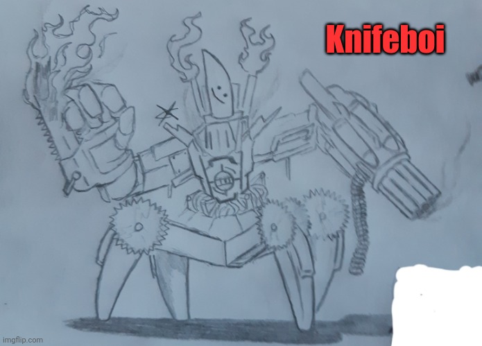 Knifeboi Neo form | Knifeboi | image tagged in knifeboi neo form | made w/ Imgflip meme maker