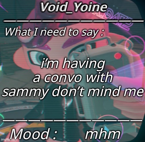 i’m explaining that we would be gays in a different timeline | i’m having a convo with sammy don’t mind me; mhm | made w/ Imgflip meme maker