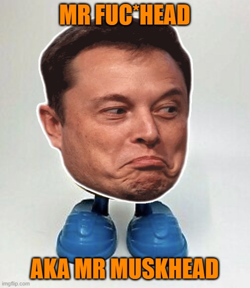 MR FUC*HEAD AKA MR MUSKHEAD | made w/ Imgflip meme maker
