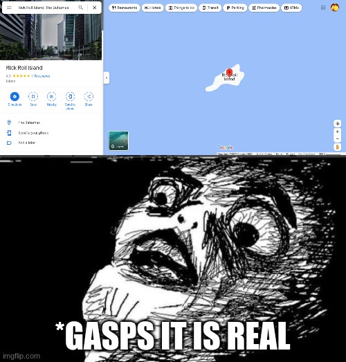 *GASPS IT IS REAL | image tagged in memes,gasp rage face | made w/ Imgflip meme maker