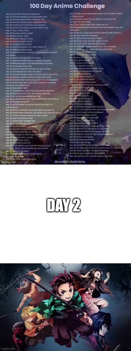 DAY 2 | made w/ Imgflip meme maker