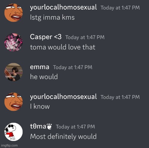 My friends are so nice yall and love each other very much | made w/ Imgflip meme maker
