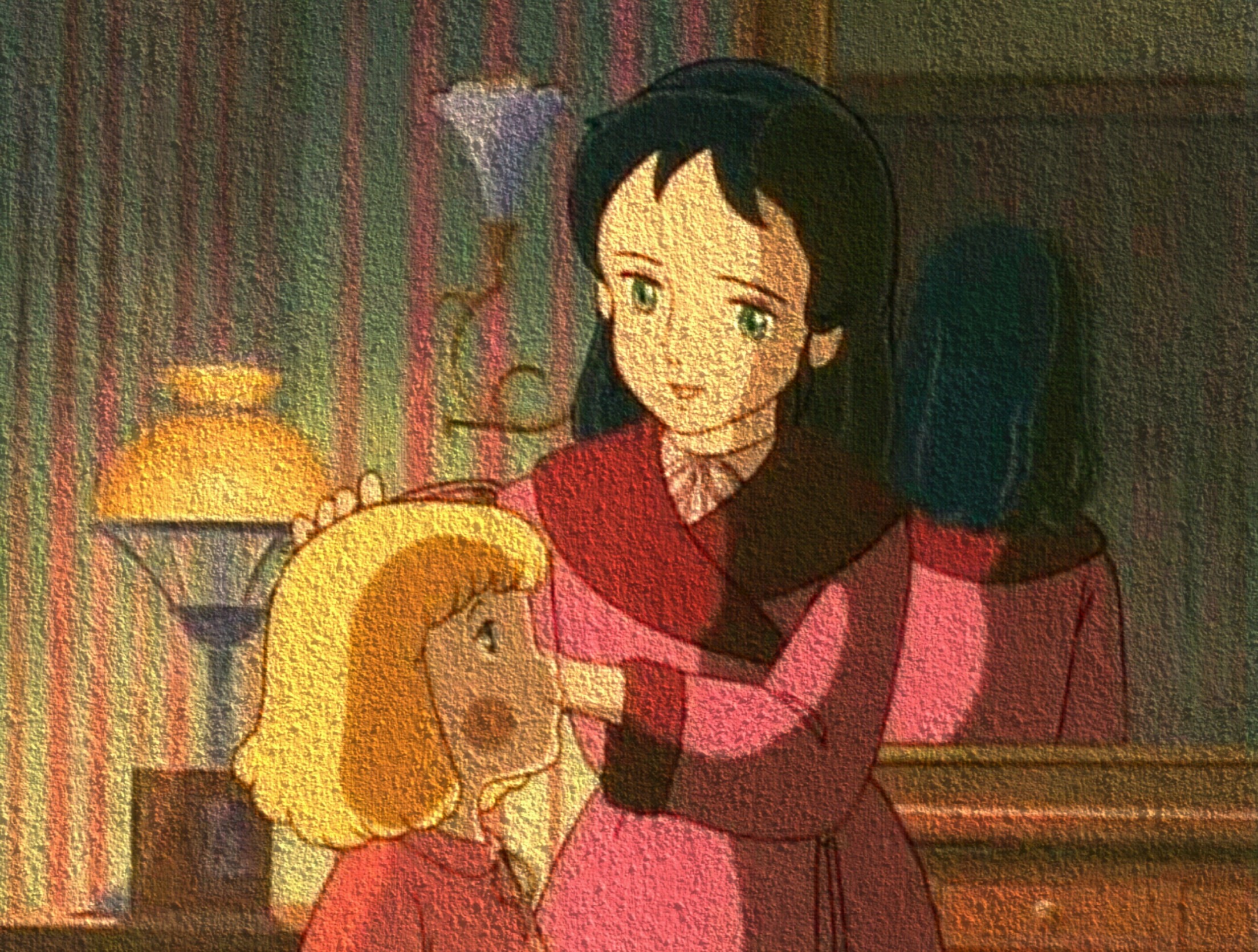 High Quality Lottie & Sarah Blank Meme Template