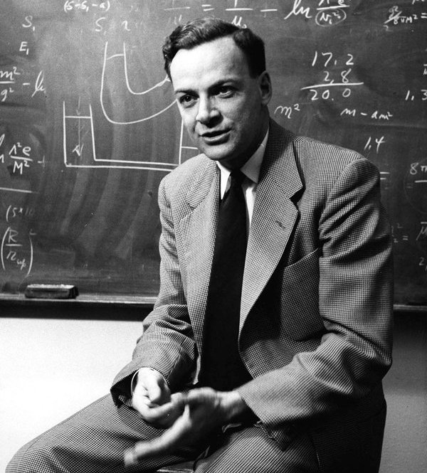 Richard Feynman Blank Meme Template