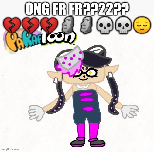 Callie but in the parappa art style | made w/ Imgflip meme maker