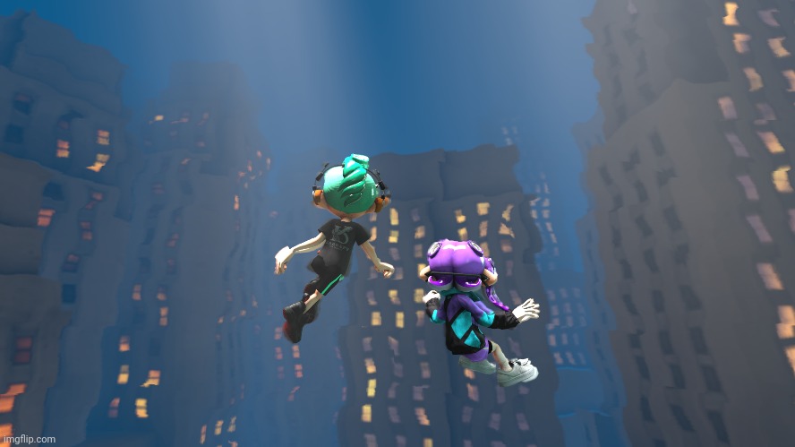 Random splatoon logic destroyer | made w/ Imgflip meme maker