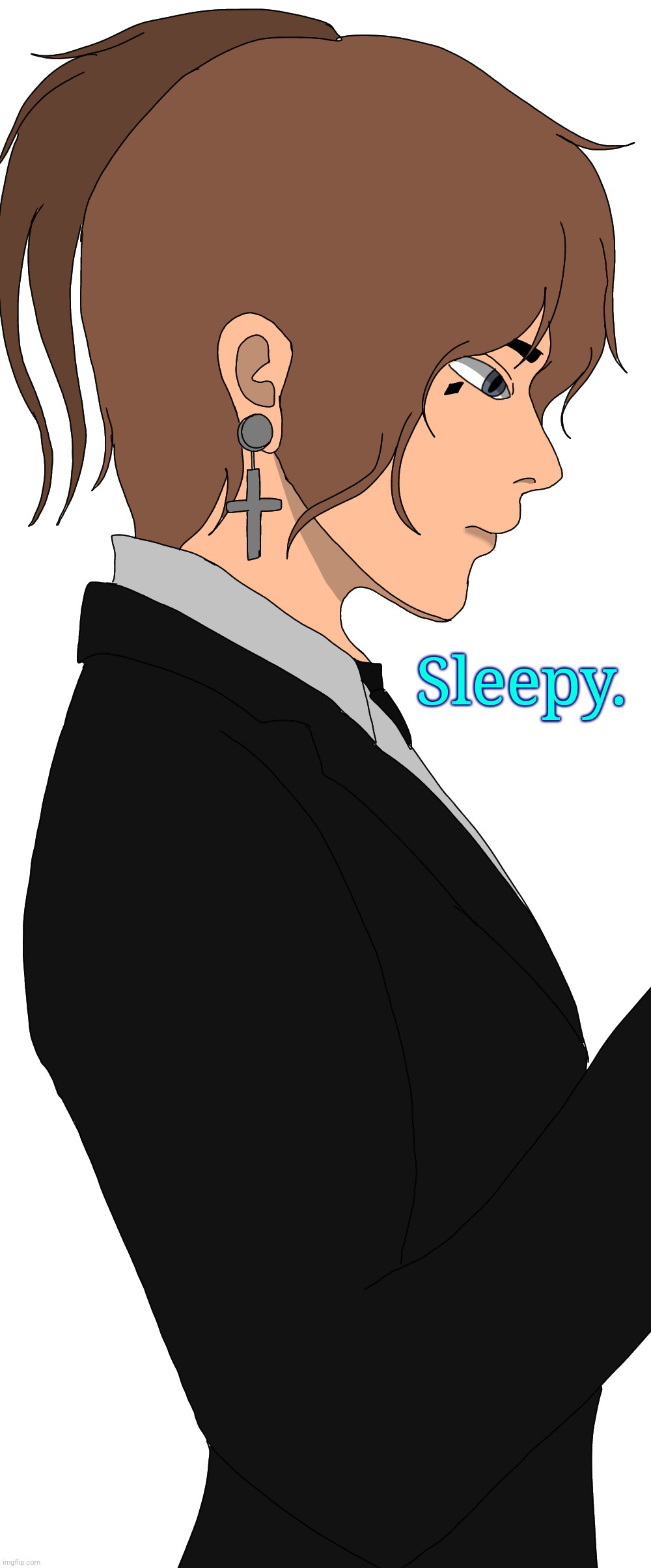 Isaac v2 | Sleepy. | image tagged in isaac v2 | made w/ Imgflip meme maker