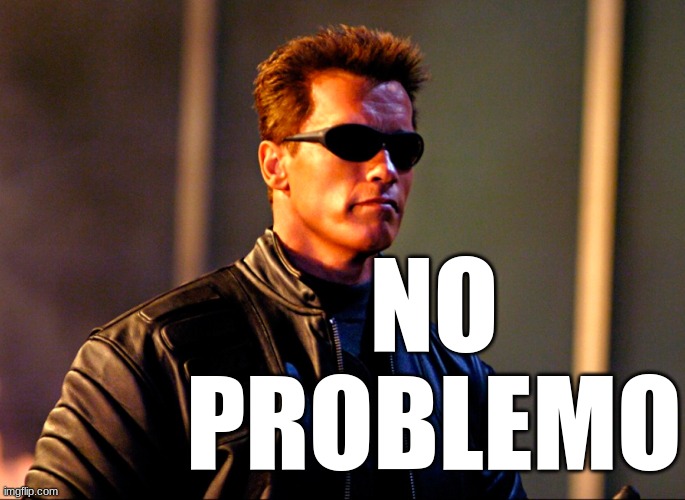 No Problemo! | NO
PROBLEMO | image tagged in no problemo | made w/ Imgflip meme maker